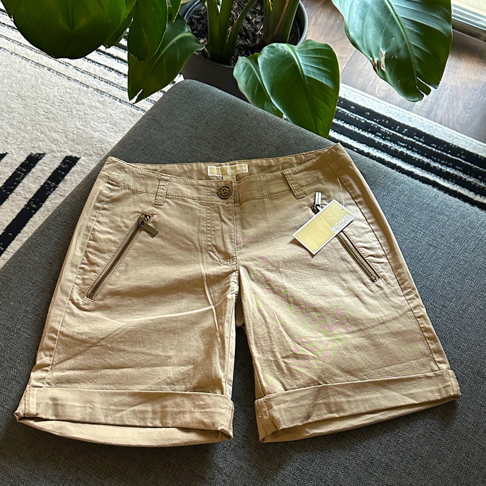 MICHAEL Michael Kors Beige Women's Bermudas